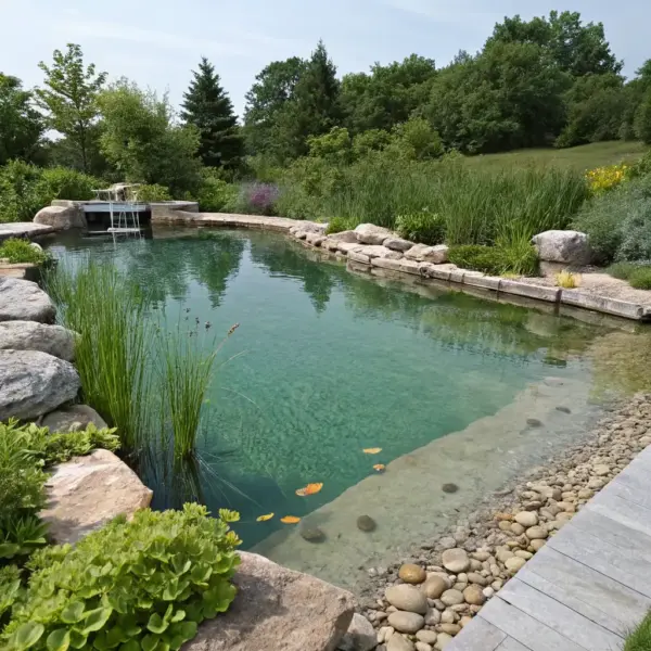 Natural Stone Pool