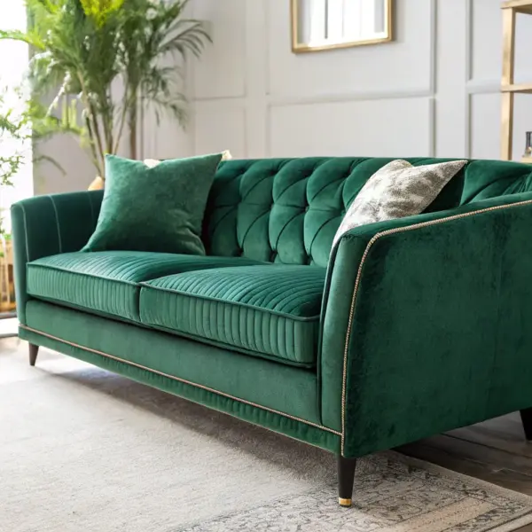 Luxury Velvet Armchair